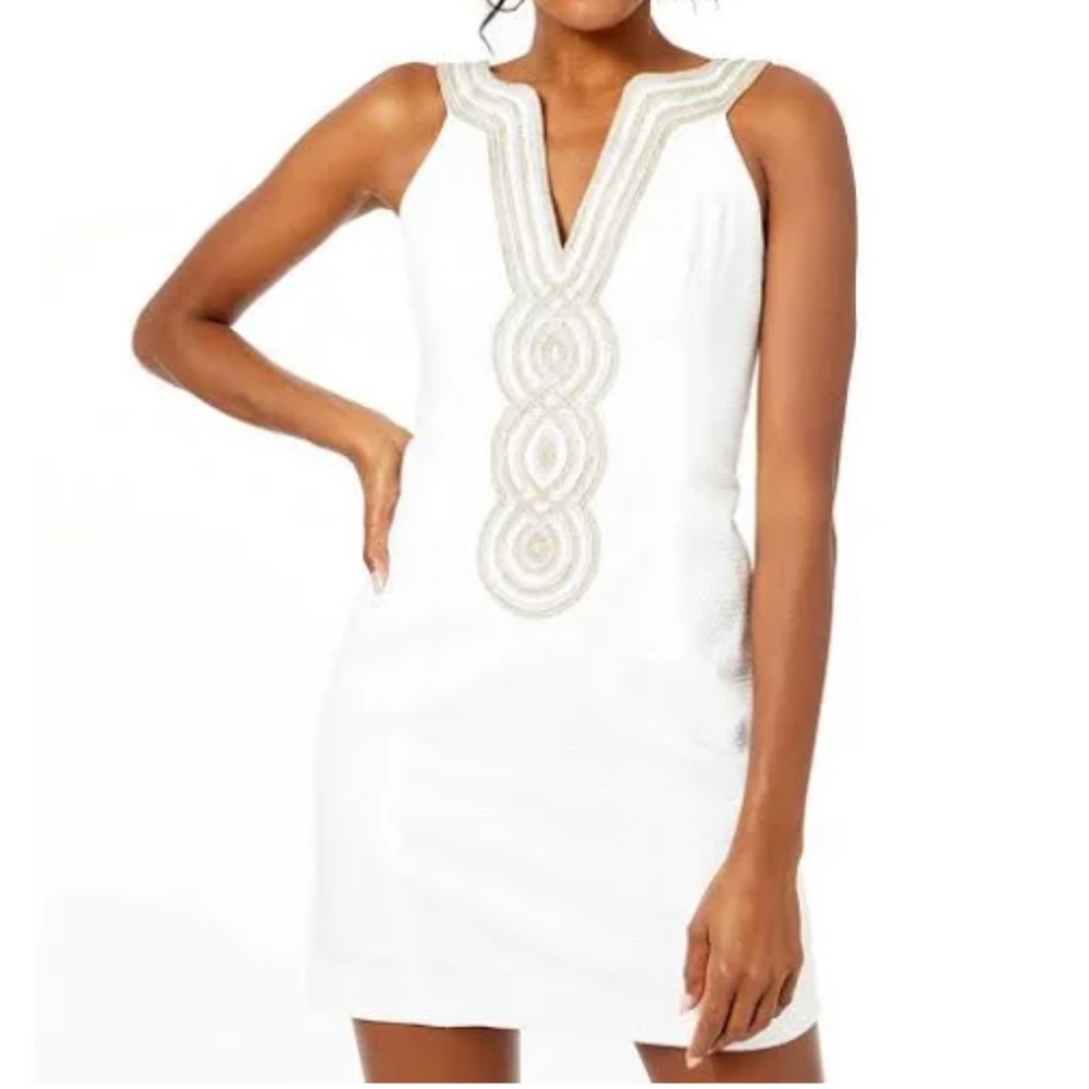 Lily Pulitzer Valli Shift Dress in white!
